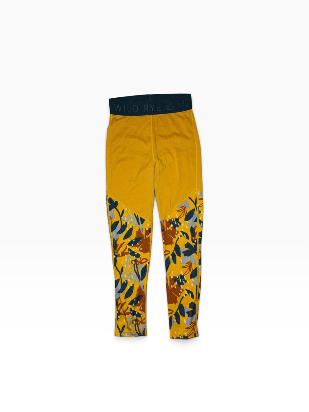 Wild Rye Women's Jane Leggings Floral Print 100% Wool